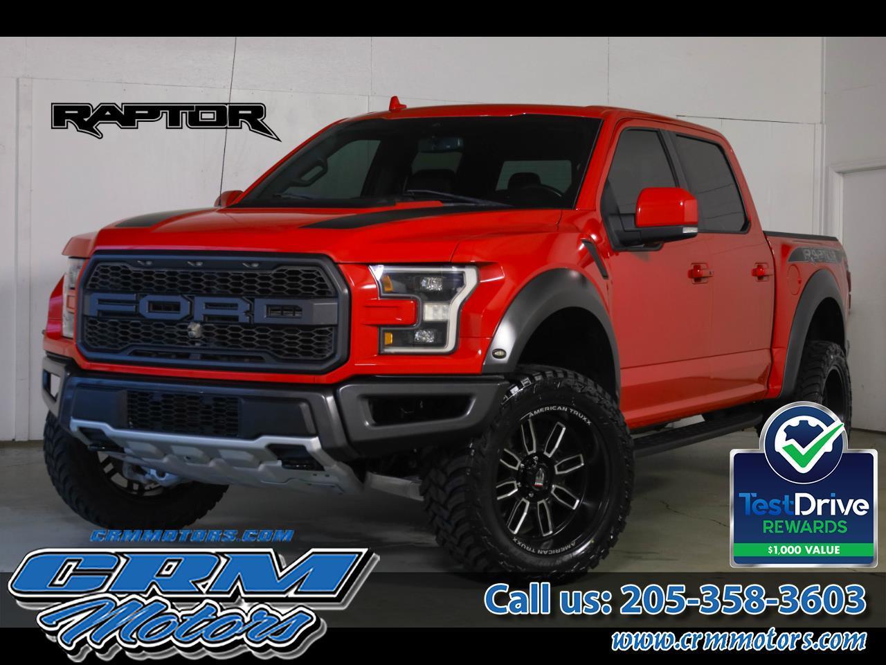 2019 Ford F-150 Raptor 4WD SuperCrew 5.5' Box