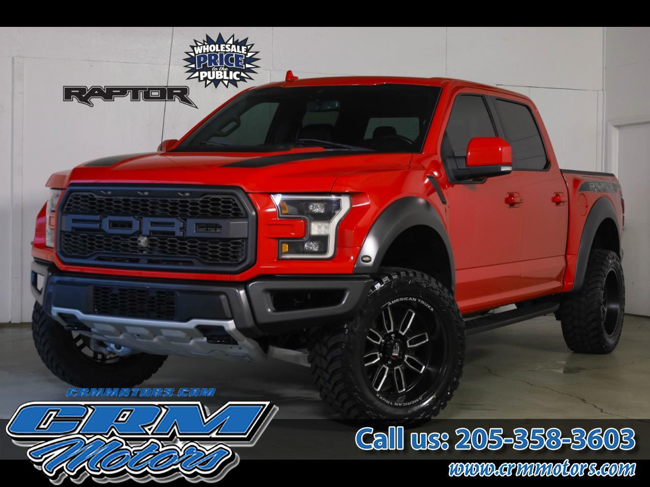 2019 Ford F-150 Raptor 4WD SuperCrew 5.5' Box