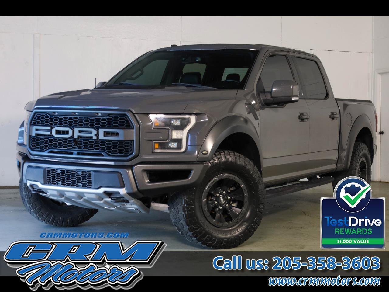 2018 Ford F-150 SVT Raptor SuperCrew 5.5-ft. Bed 4WD