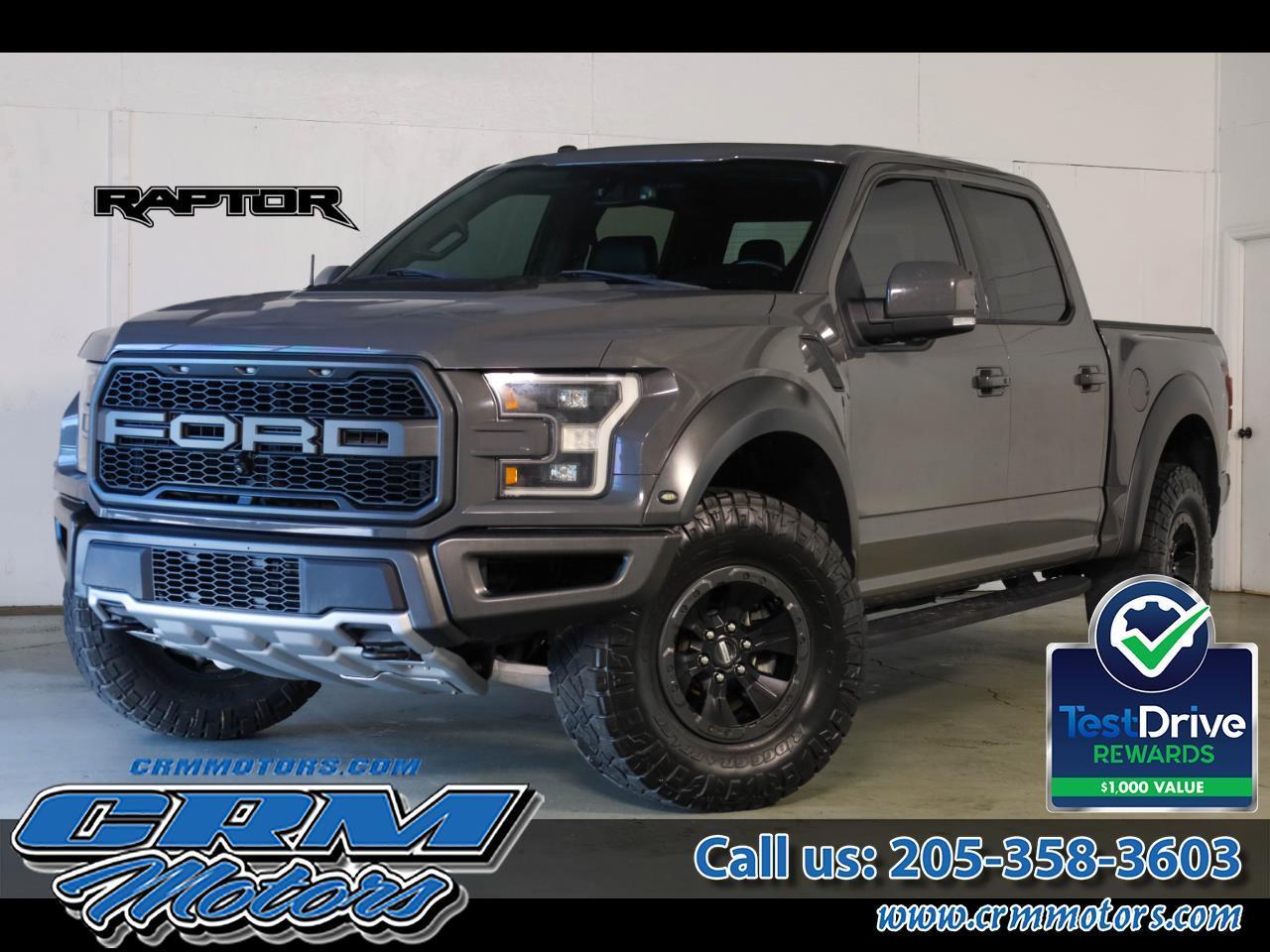 2018 Ford F-150 SVT Raptor SuperCrew 5.5-ft. Bed 4WD