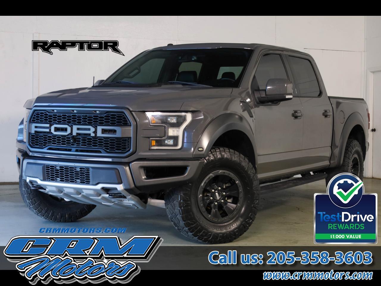 2018 Ford F-150 SVT Raptor SuperCrew 5.5-ft. Bed 4WD