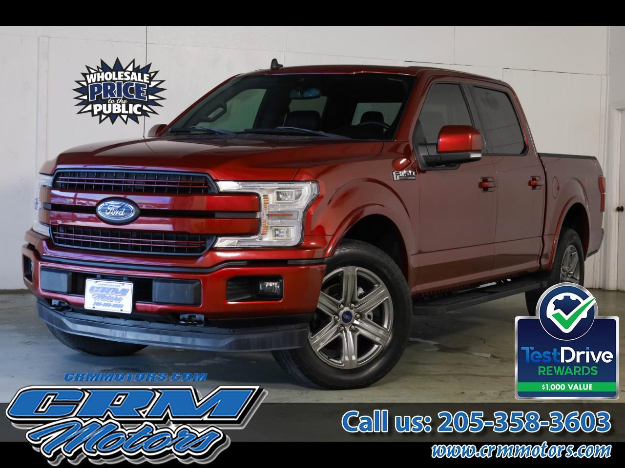 2019 Ford F-150 4WD SuperCrew 145" Lariat