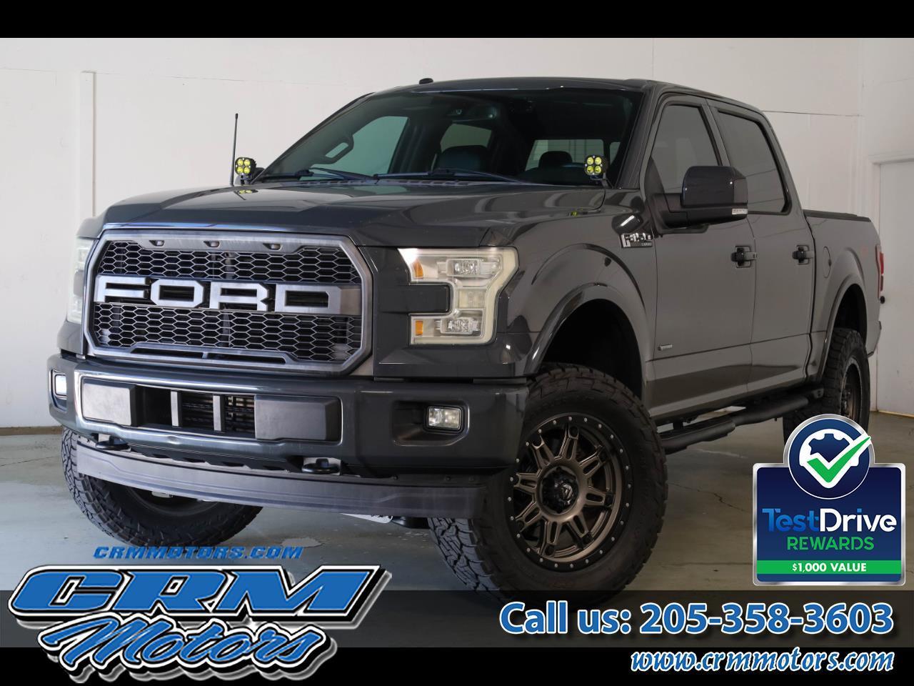 2017 Ford F-150 4WD SuperCrew 145" Lariat