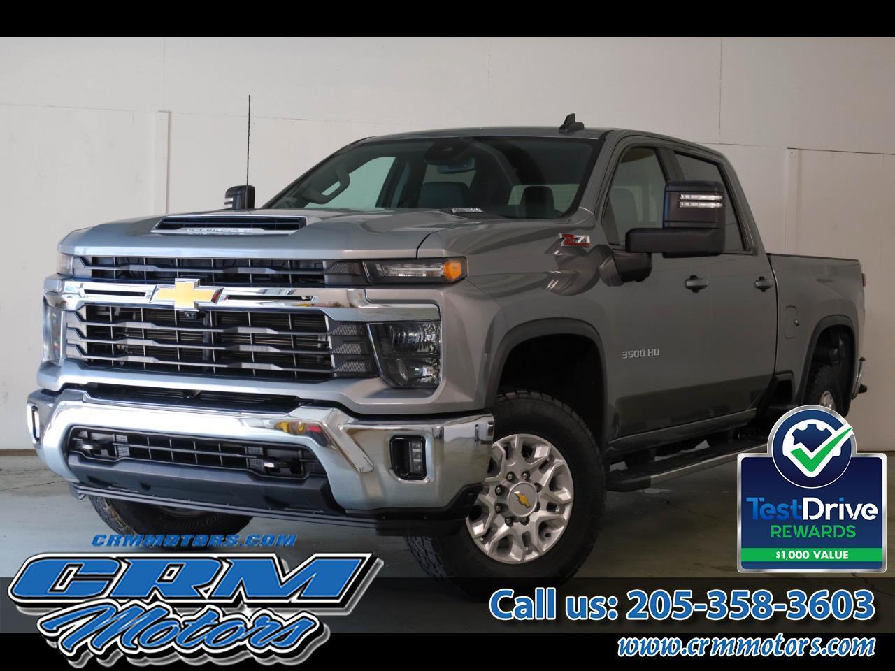 Gray 2024 Chevrolet Silverado 3500HD Pickup Truck Four-Wheel Drive Automatic