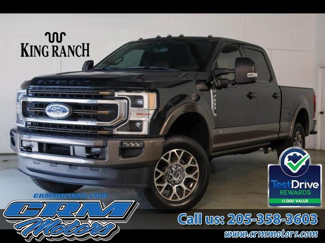 Black 2020 Ford F-250 Super Duty Pickup Truck Four-Wheel Drive Automatic