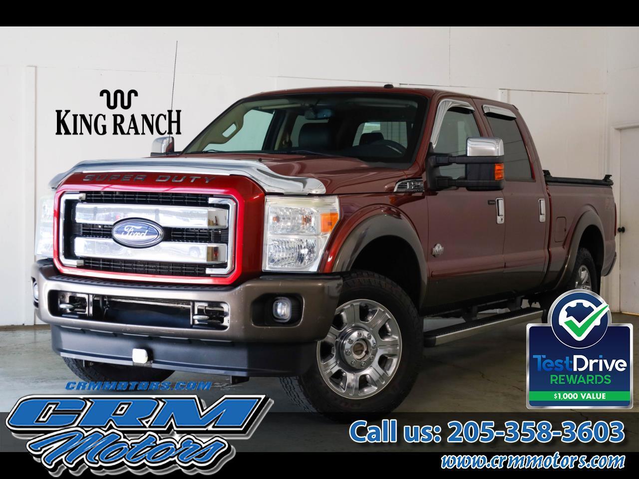 2016 Ford Super Duty F-250 SRW 4WD Crew Cab 156" King Ranch