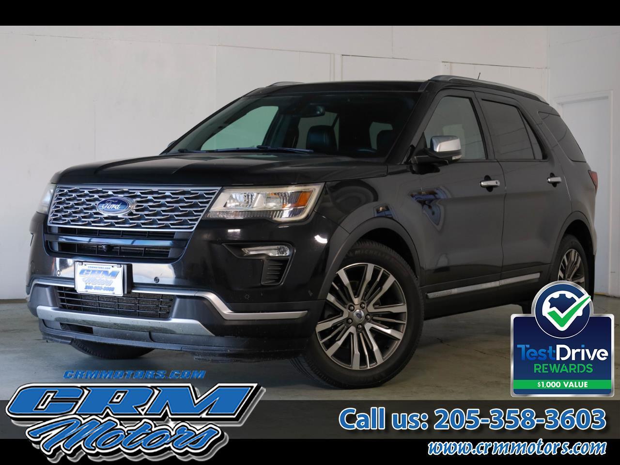 2018 Ford Explorer Platinum 4WD