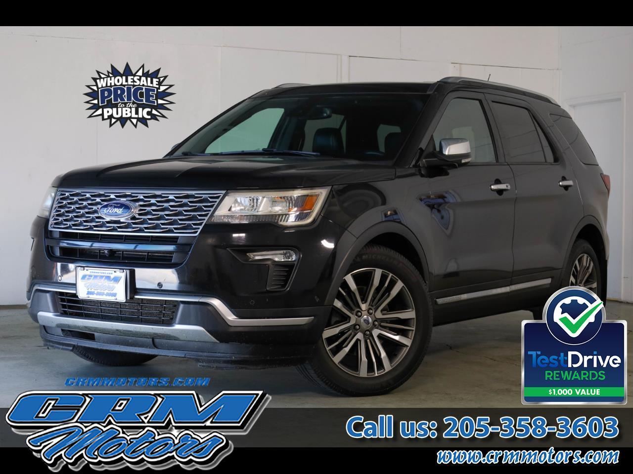 2018 Ford Explorer Platinum 4WD