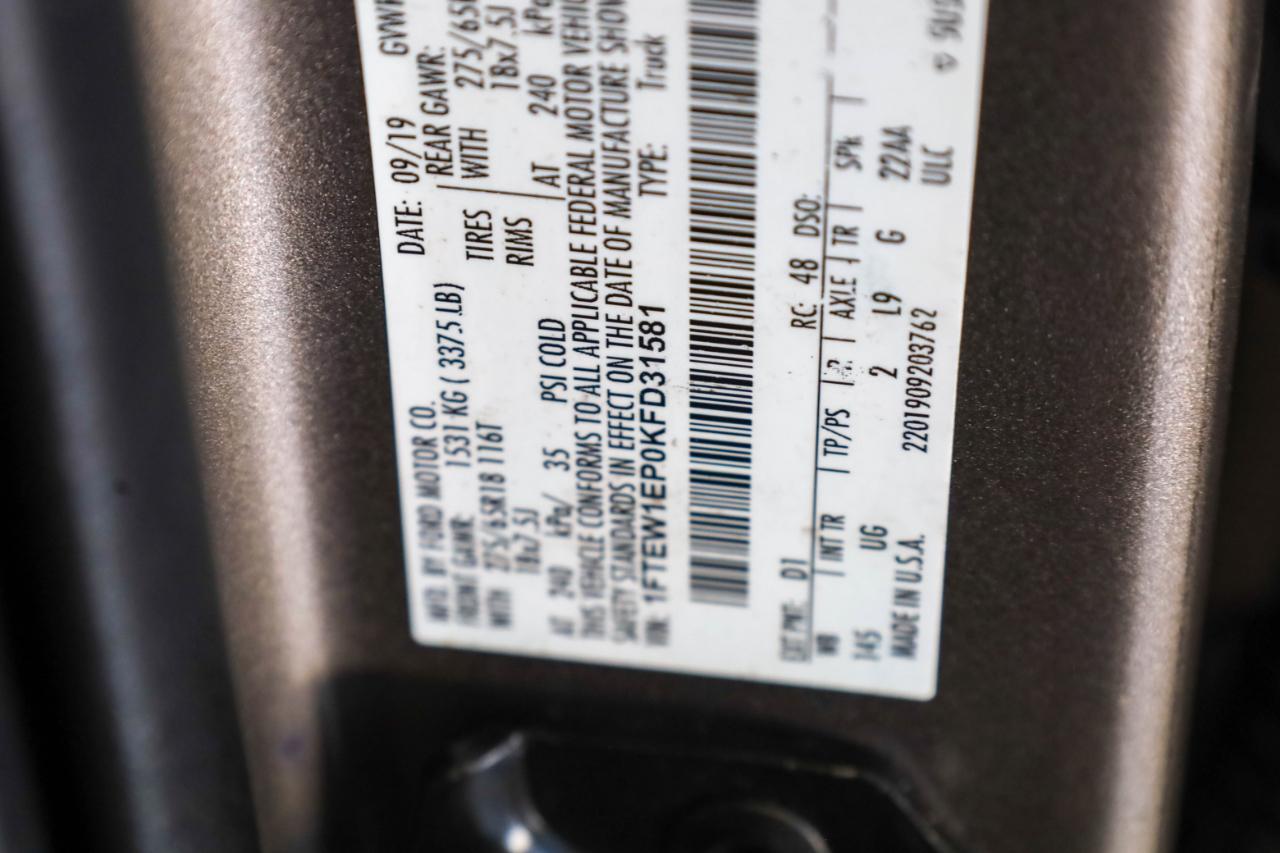 Ford F-150 4WD SuperCrew 145" XLT 2019