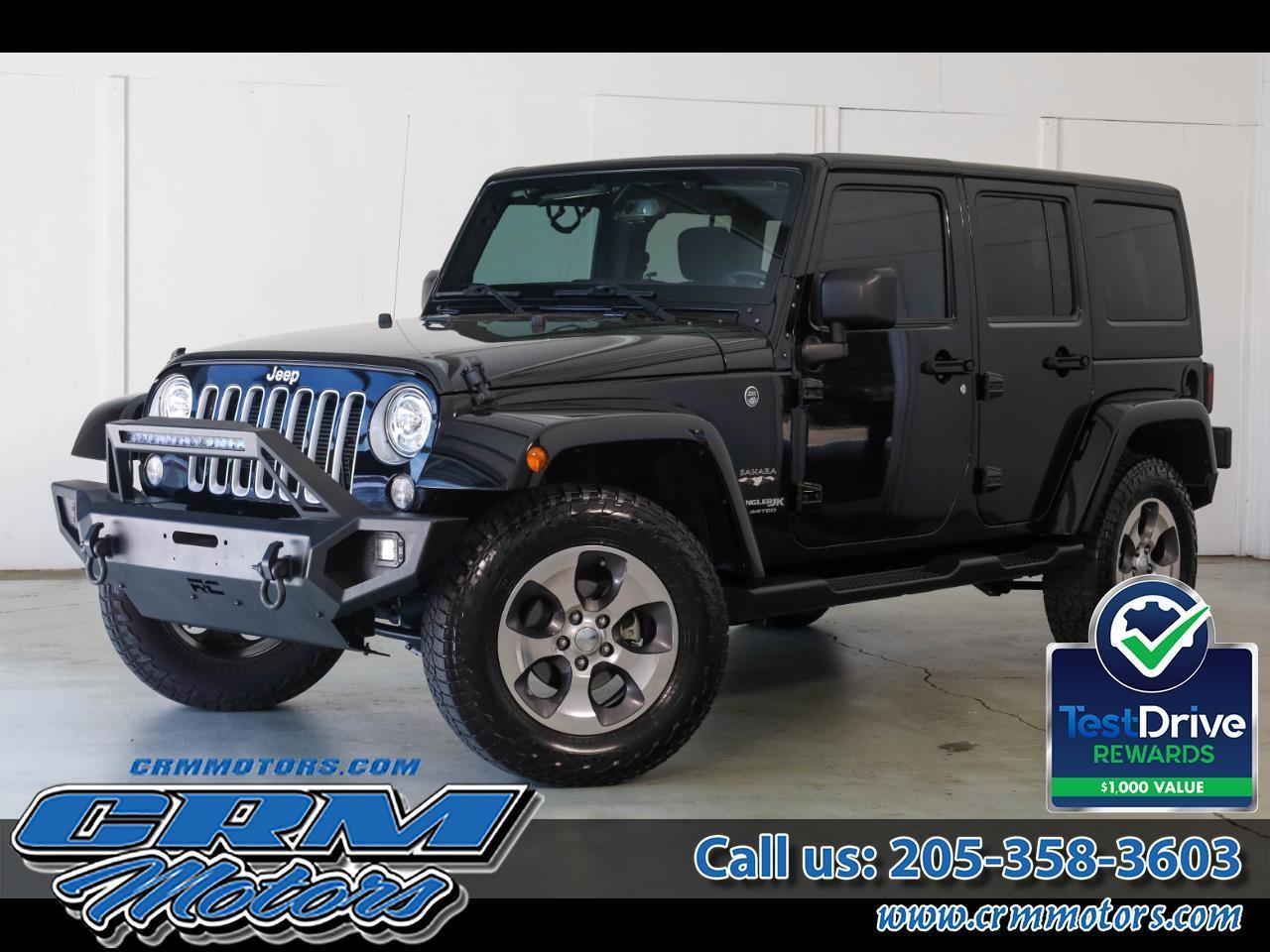 2018 Jeep Wrangler JK Unlimited Sahara 4x4