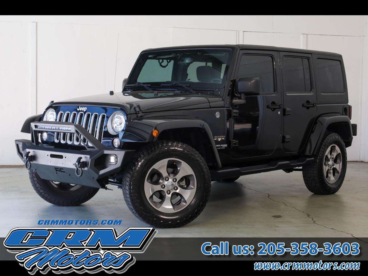 2018 Jeep Wrangler JK Unlimited Sahara 4x4