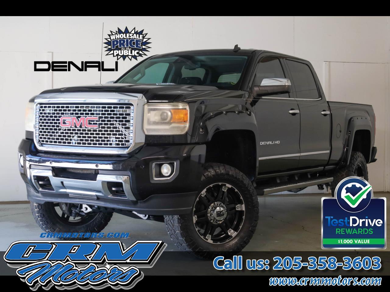 GMC Sierra 2500 Denali Crew Cab 4WD SWB 2015