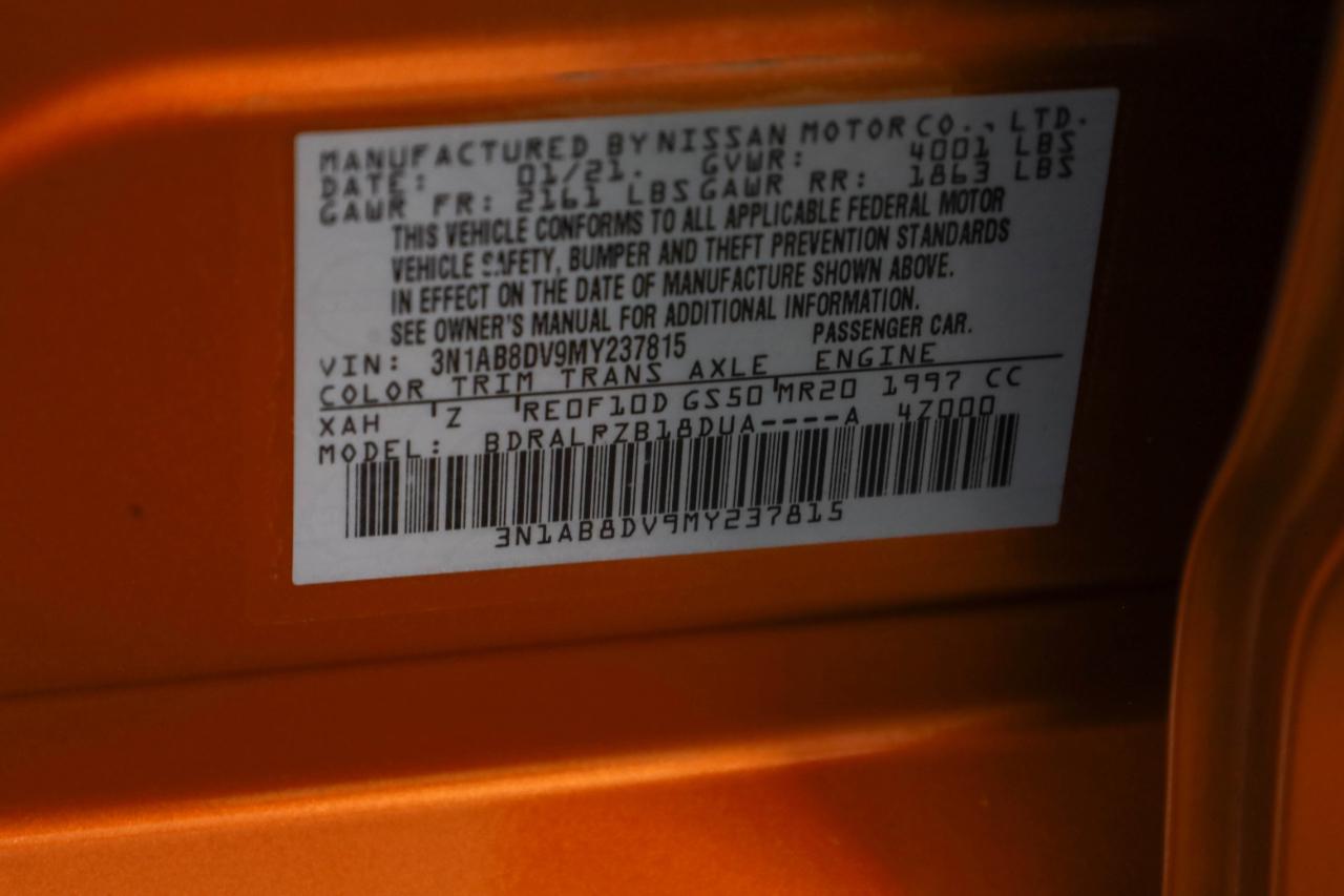 Nissan Sentra SR CVT 2021