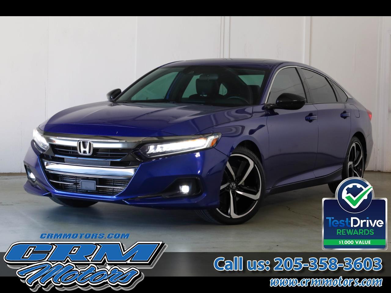 2021 Honda Accord Sedan Sport 2.0T Auto