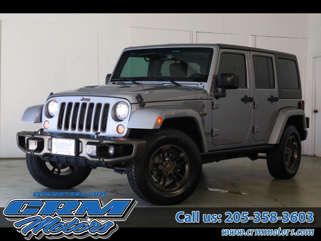 2017 Jeep Wrangler Unlimited 4WD 4dr 75th Anniversary *Ltd Avail*