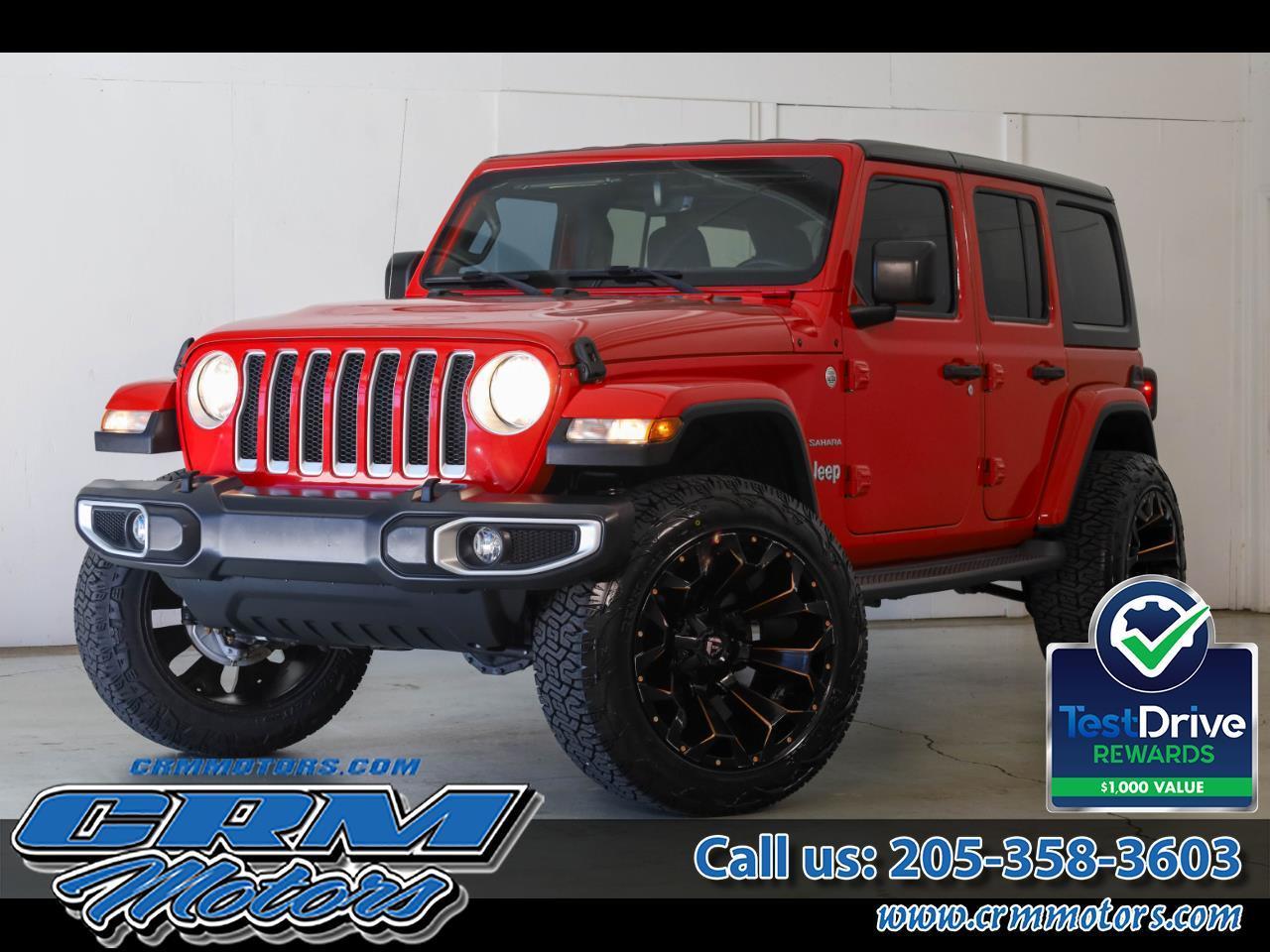 2020 Jeep Wrangler Unlimited Sahara 4x4