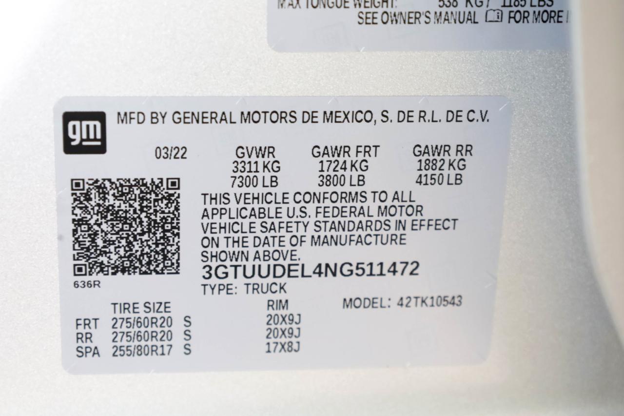GMC Sierra 1500 SLT Crew Cab Short Box 4WD 2022