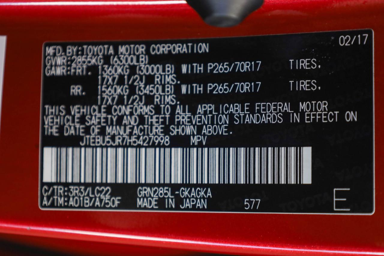 Toyota 4Runner SR5 Premium 4WD 2017