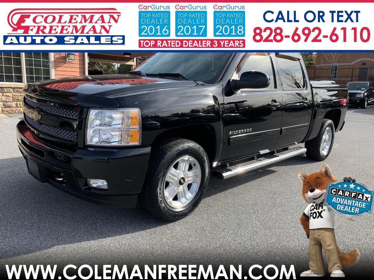 Used 2011 Chevrolet Silverado 1500 4WD Crew Cab 143.5" LT for Sale in