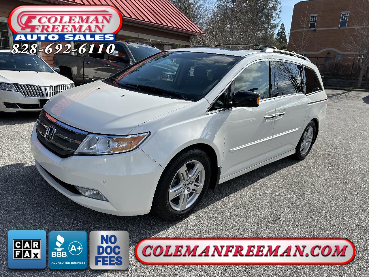 Used 2012 Honda Odyssey 5dr Touring for Sale in Hendersonville NC 28791