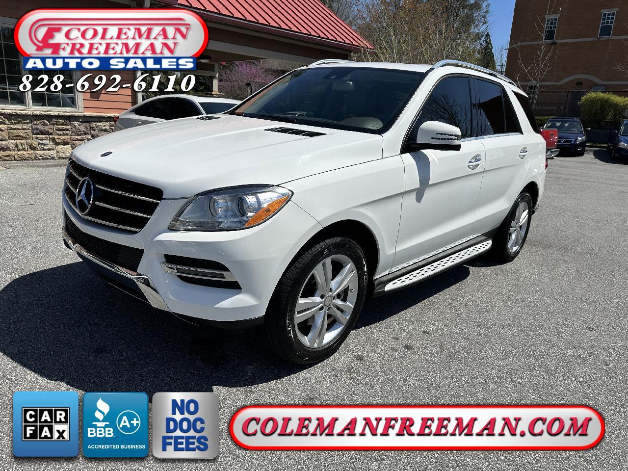 Used 2014 MercedesBenz MClass 4MATIC 4dr ML 350 BlueTEC for Sale in