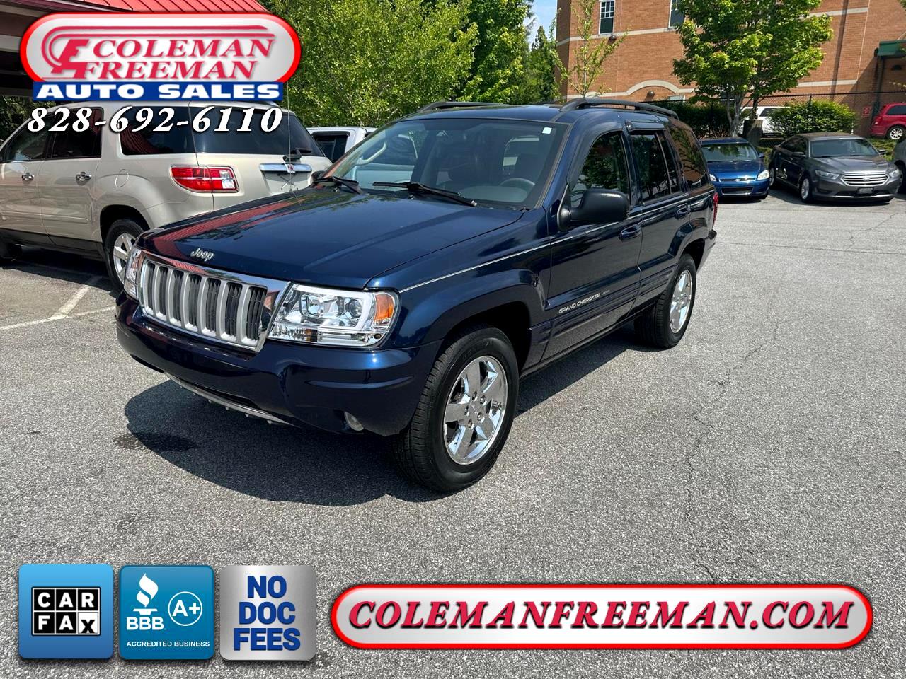 Used 2004 Jeep Grand Cherokee 4dr Limited for Sale in Hendersonville NC