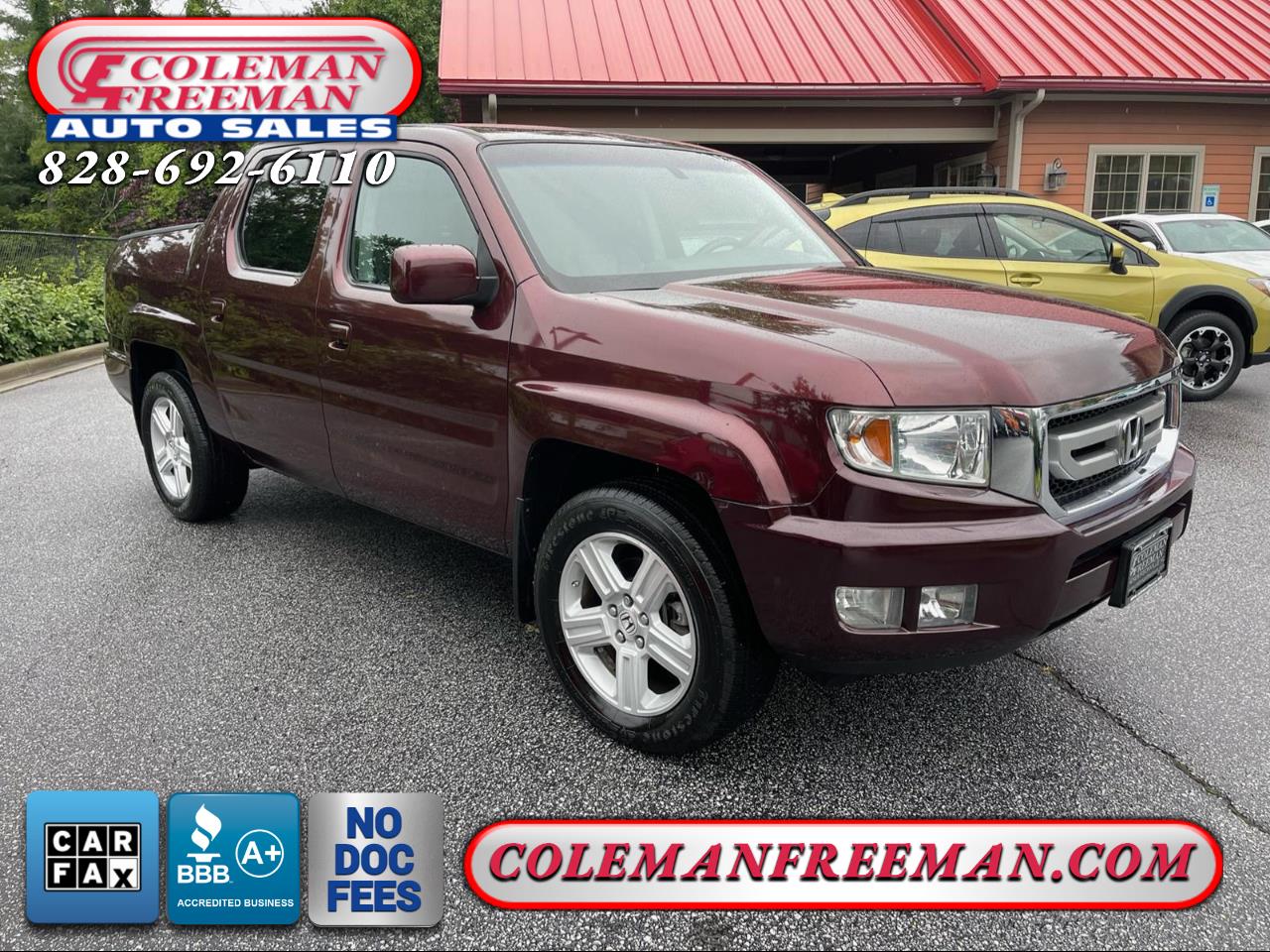 Used 2009 Honda Ridgeline 4WD Crew Cab RTL for Sale in Hendersonville