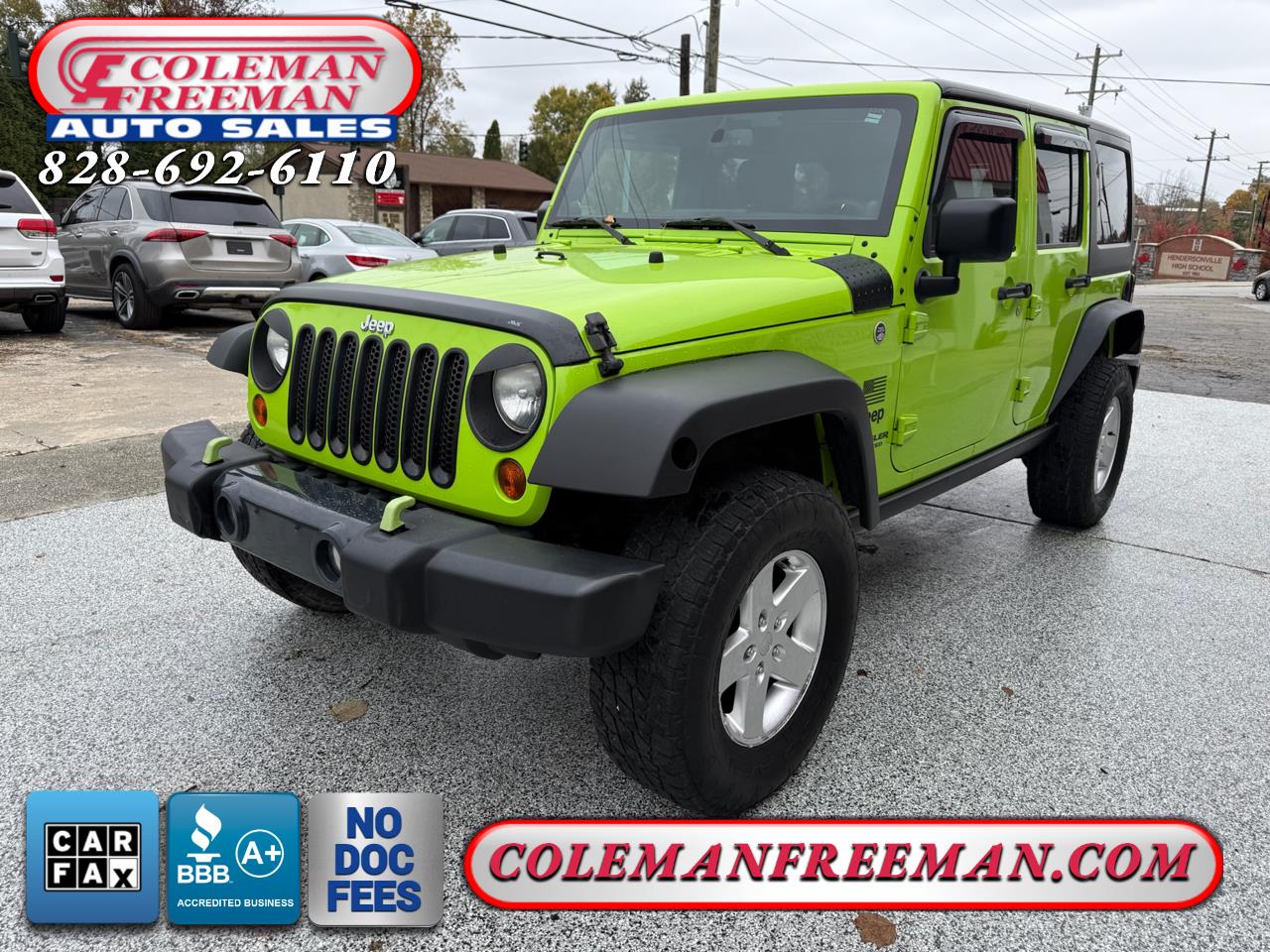 2013 Jeep Wrangler Unlimited 4WD 4dr Sport