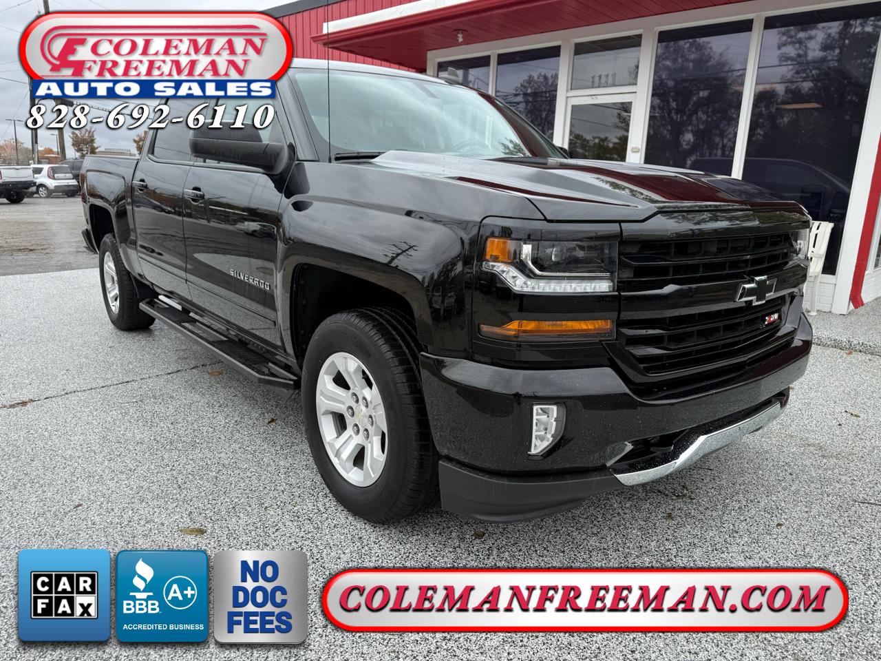 2018 Chevrolet Silverado 1500 4WD Crew Cab 143.5" LT w/2LT