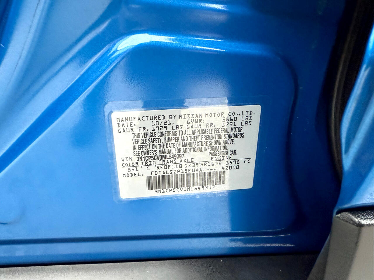 Nissan Kicks SV FWD 2021