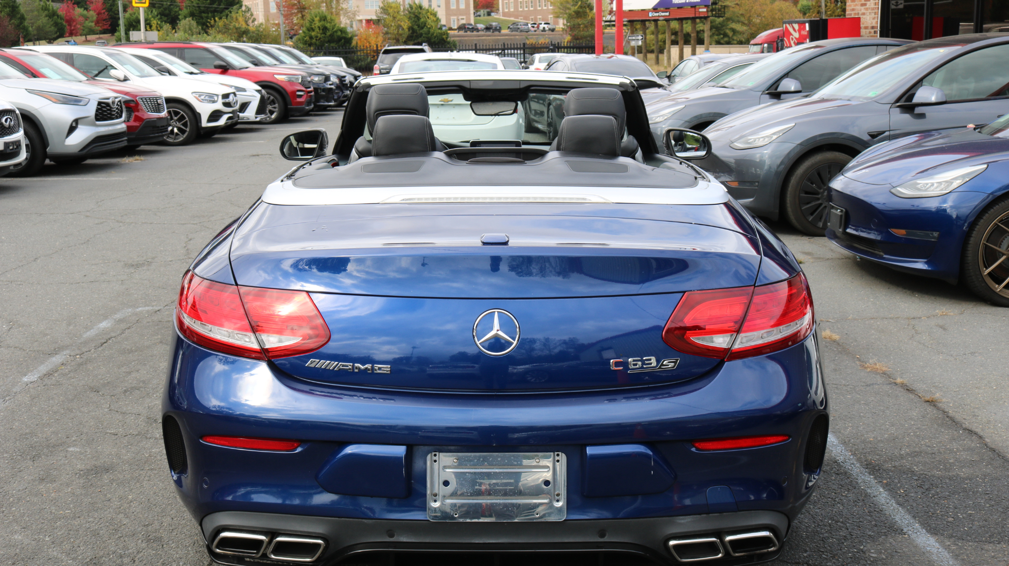 Mercedes-Benz C-Class AMG C 63 S Cabriolet 2018 Mercedes-Benz C-Class AMG C 63 S Cabriolet 2018