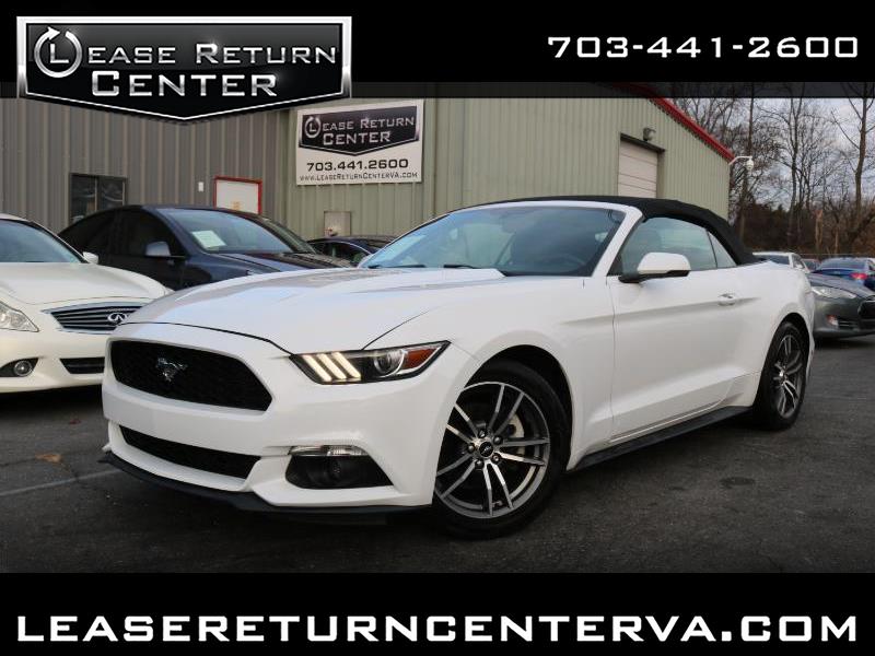 Ford Mustang 2dr Conv EcoBoost Premium 2016