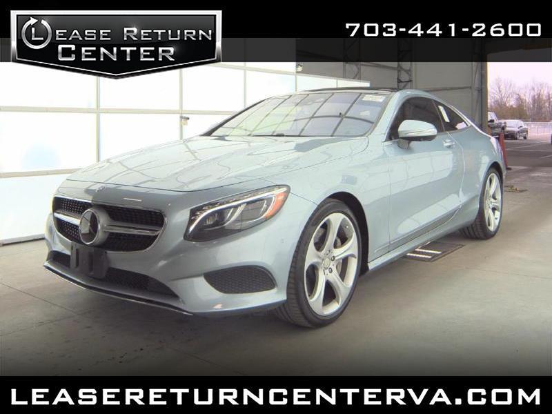 Mercedes-Benz S-Class 2dr Cpe S 550 4MATIC 2015