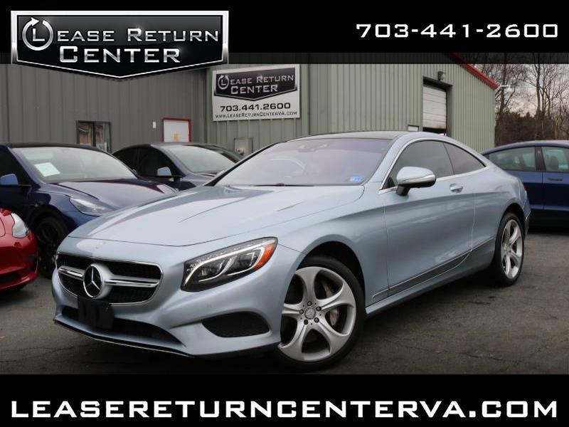 2015 Mercedes-Benz S-Class 2dr Cpe S 550 4MATIC