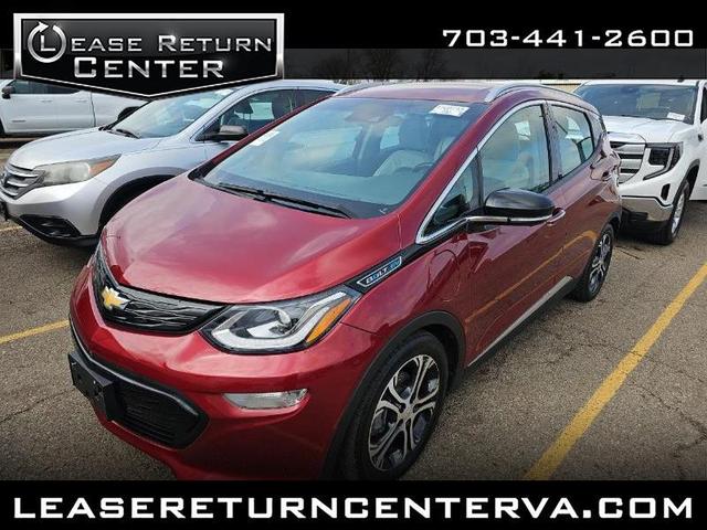 Red 2021 Chevrolet Bolt EV Premier FWD Hatchback Front-Wheel Drive