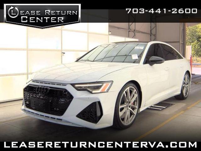White 2021 Audi S6 2.9T quattro Premium Plus Sedan AWD Sedan All-Wheel Drive Automatic