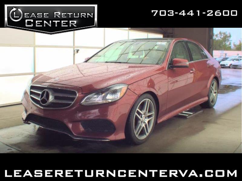 Mercedes-Benz E-Class 4dr Sdn E 350 Sport RWD 2016