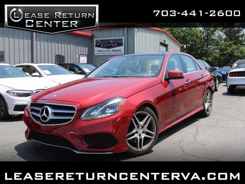 Mercedes-Benz E-Class 4dr Sdn E 350 Sport RWD 2016