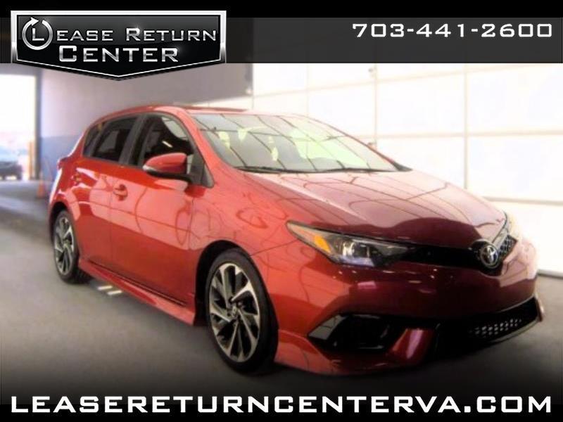 Toyota Corolla iM Manual (Natl) 2018