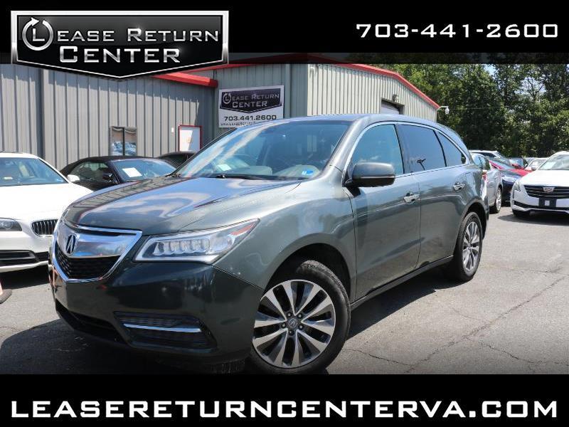 2015 Acura MDX FWD 4dr Tech Pkg