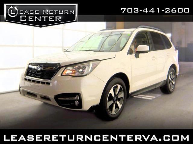 White 2017 Subaru Forester SUV / Crossover All-Wheel Drive Automatic