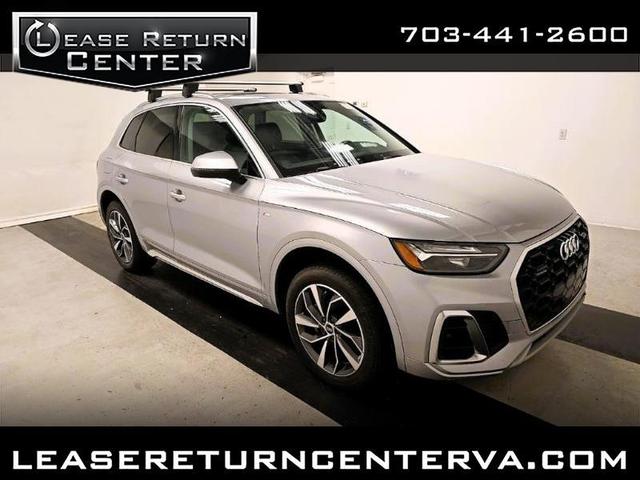 Silver 2022 Audi Q5 SUV / Crossover All-Wheel Drive Automatic