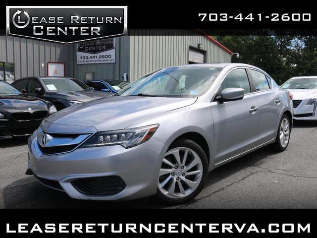 Silver 2017 Acura ILX Sedan Front-Wheel Drive Automatic