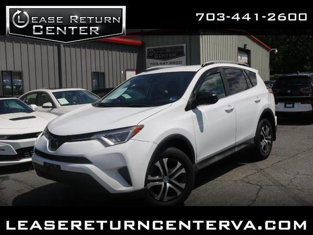 White 2018 Toyota RAV4 SUV / Crossover All-Wheel Drive Automatic