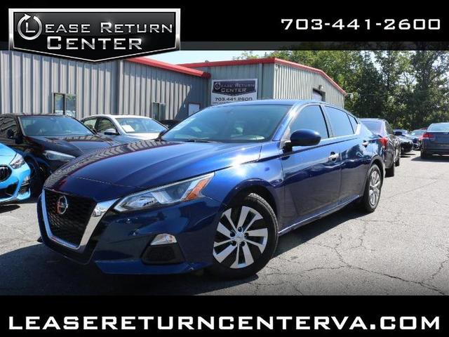 Blue 2019 Nissan Altima Sedan Front-Wheel Drive Automatic