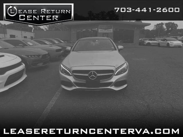 Silver 2017 Mercedes-Benz C-Class Coupe All-Wheel Drive Automatic
