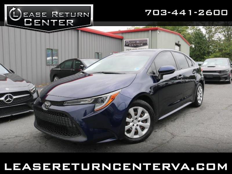 Blue 2021 Toyota Corolla Sedan Front-Wheel Drive Automatic