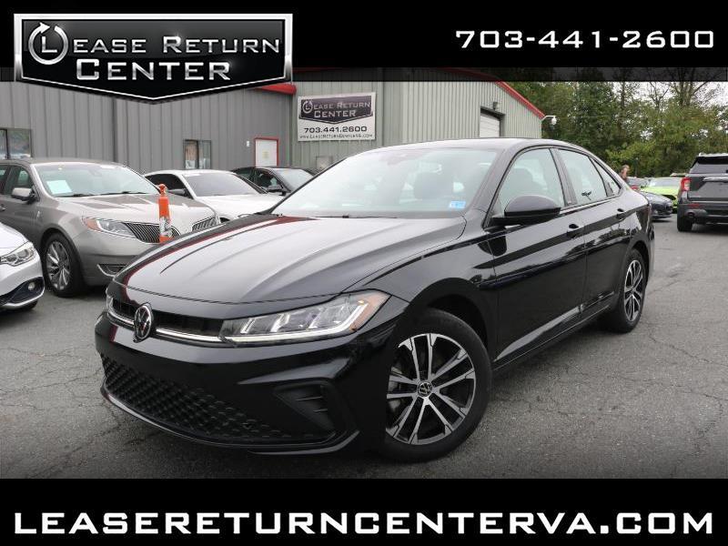Black 2025 Volkswagen Jetta Sedan Front-Wheel Drive Automatic
