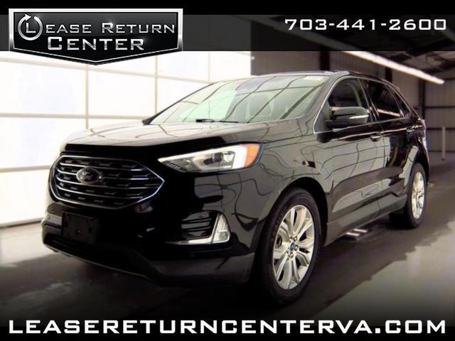 Black 2022 Ford Edge SUV / Crossover All-Wheel Drive Automatic