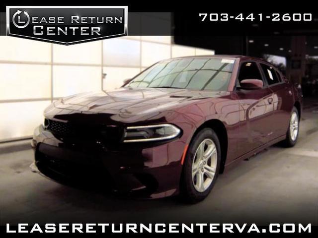 Red (Burgundy) 2019 Dodge Charger Sedan Rear-Wheel Drive Automatic